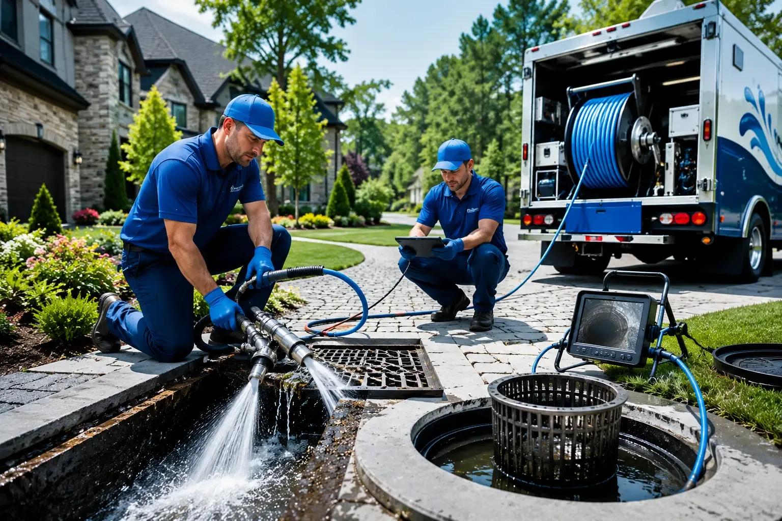 Local outdoor drain cleaning professionals in Wingate, IN